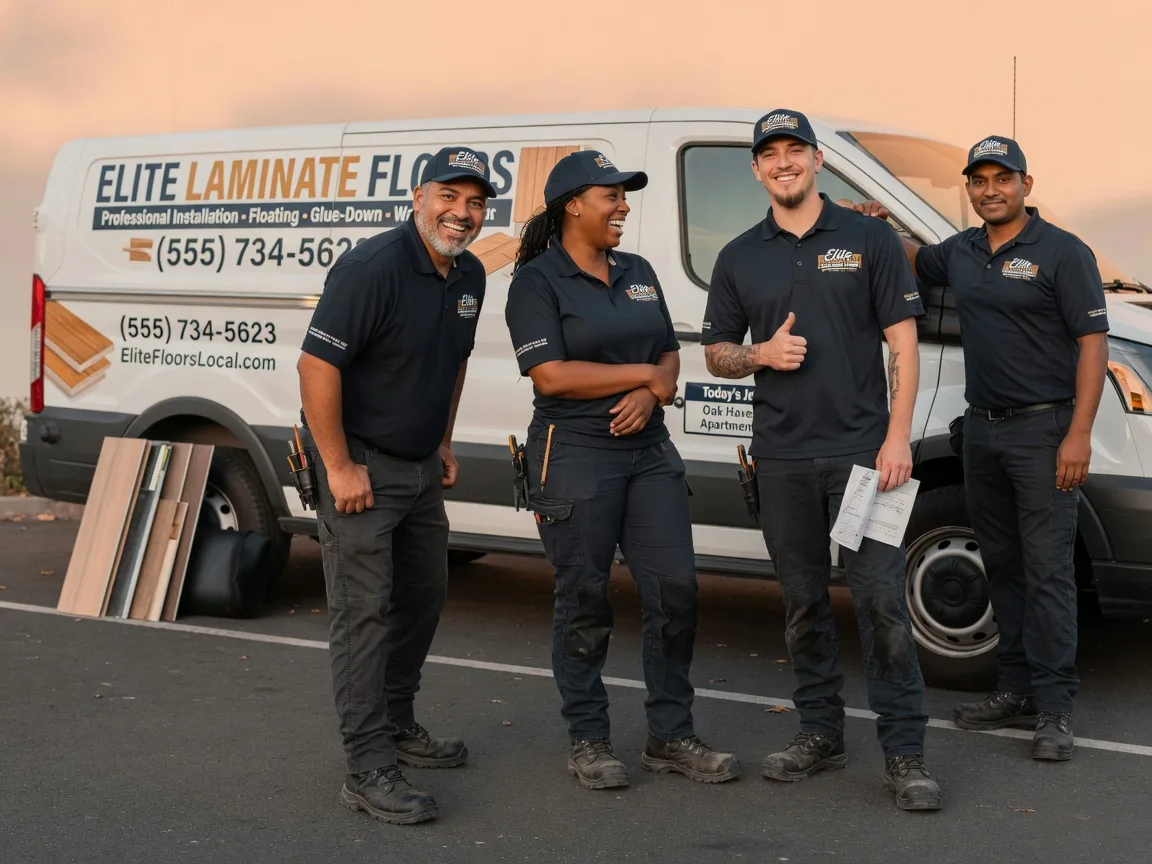 Laminate flooring installation company in Buckholts, TX
